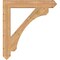 Ekena Millwork Legacy Arts & Crafts Smooth Bracket, Western Red Cedar, 5 1/2"W x 40"D x 44"H BKT06X40X44LEC03SWR - alternate 2